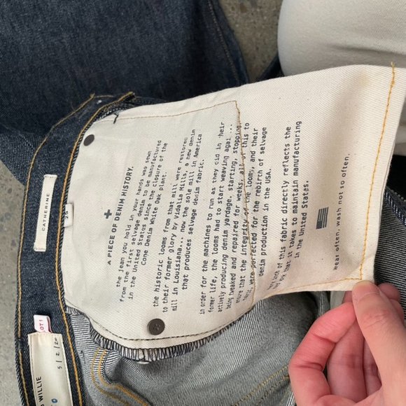 imogene + willie Catherine high rise indigo selvage denim - Picture 11 of 16